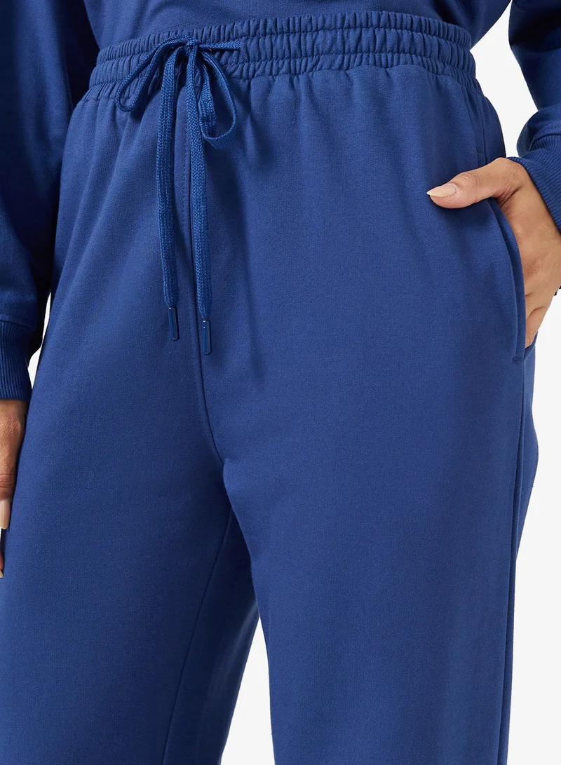 Ginger Basics Cotton Oversize Wide Leg Sweatpant