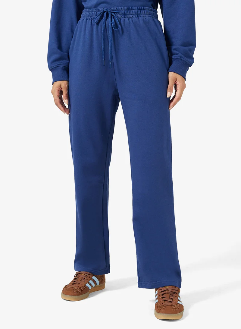 Ginger Basics Cotton Oversize Wide Leg Sweatpant