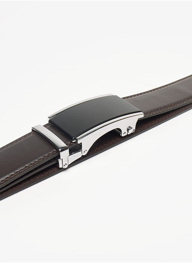 LBL by Shoexpress Men's Belt with Box Buckle Closure  - Image 2