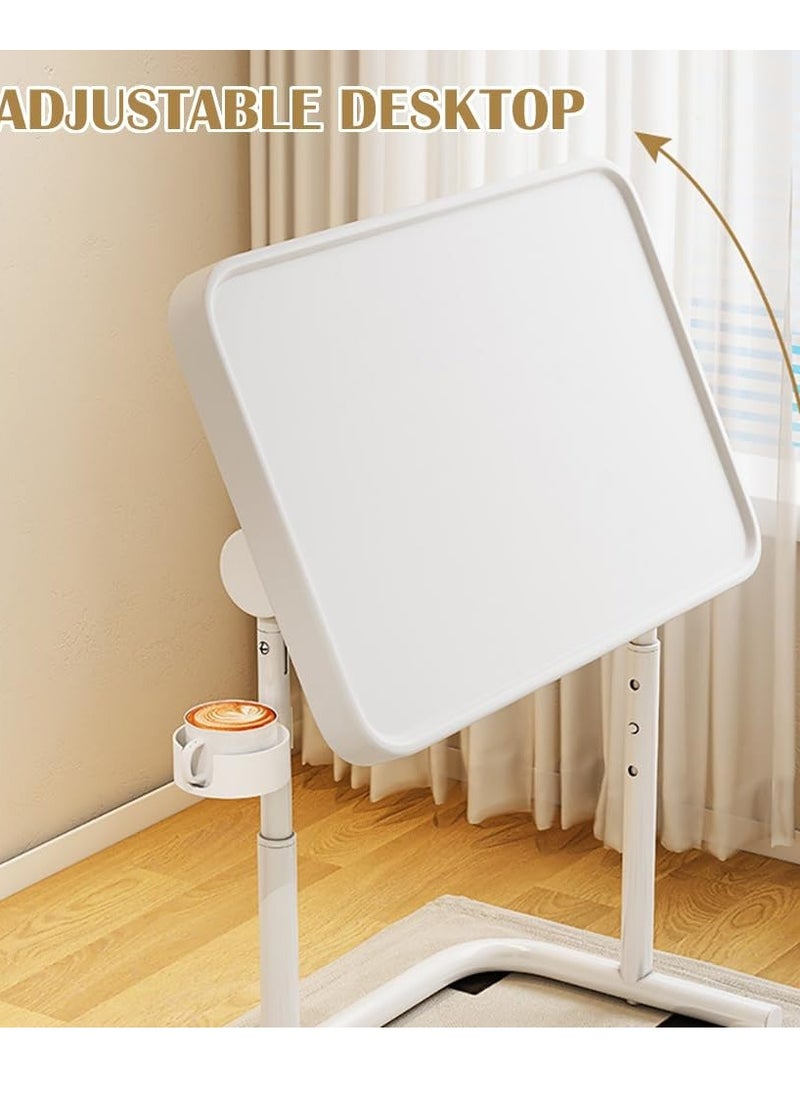 Golden - Laptop Desk Foldable Lap Desk for Bed Bed Desk for Laptop Magnetic Desktop Laptop Table Laptop Bed Trays Table Sofa Side Table End Table Computer Bed Table for Laptop Working - Image 1