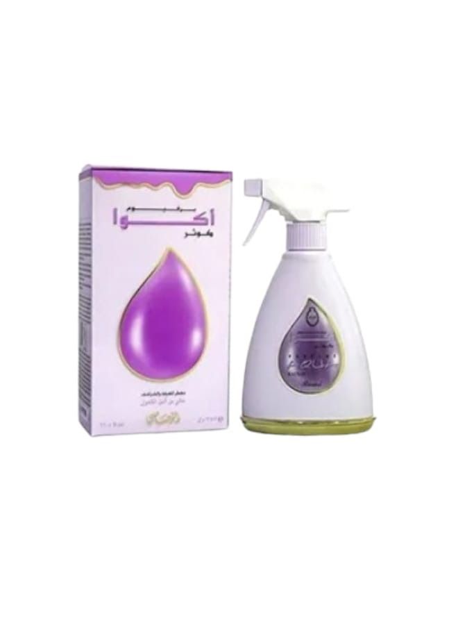الرصاصي رذاذ معطر أكوا كوثر للغرف والمفروشات 375مل