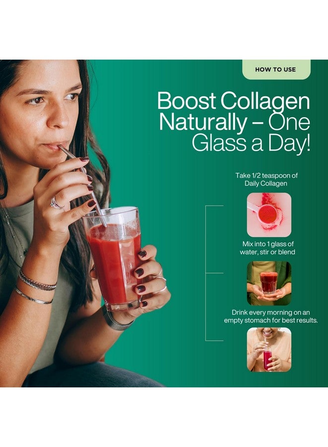 Puretive Daily Collagen Supplement|Plant Based Nutritional Mix|For Men and Women|Combats Dull Skin & Hair Loss|For Glowing Skin|100% PURE Vegan |For Everday use|Just Mix & Sip|powder,1 count,100 grams - Image 2