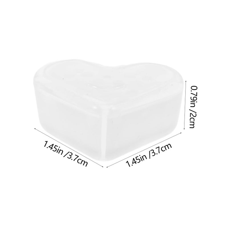 10pcs Transparent Heart Shape Corner Protectors Durable Safety Bumpers for Furniture Childproof Home Decor - Image 3