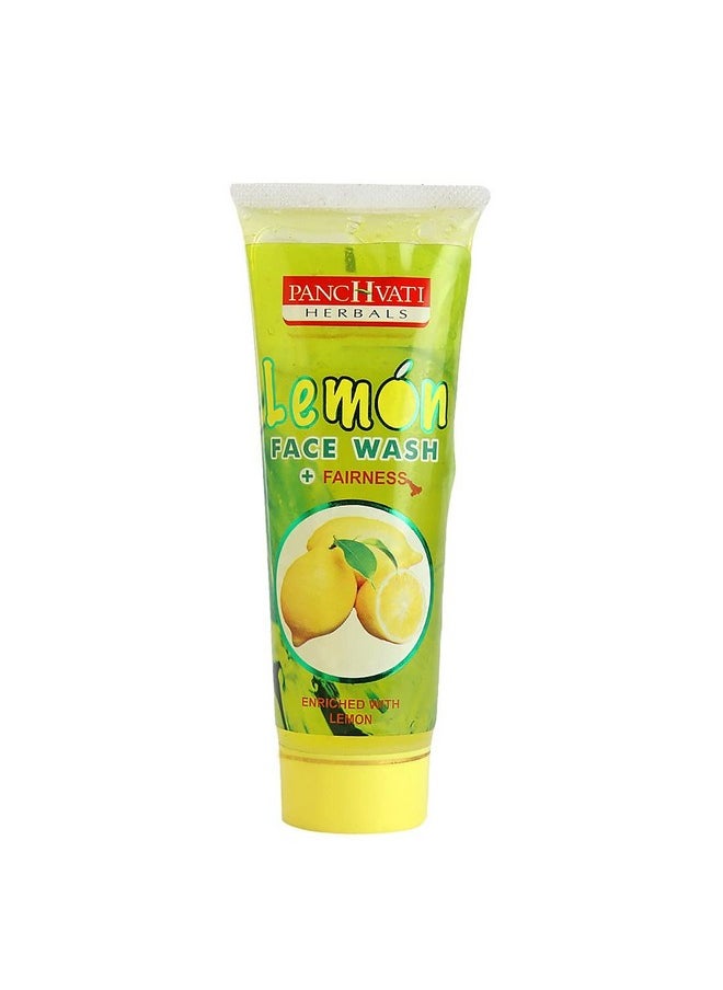 Panchvati Herbals Acne Cream 10 Gm + Lemon Face Wash 60 Ml Combo, Removes Black Patches I Removes Pimples I Gentle Dirt Cleanser I Anti-Oxidant Rich I Ideal For Men & Women  - Image 3