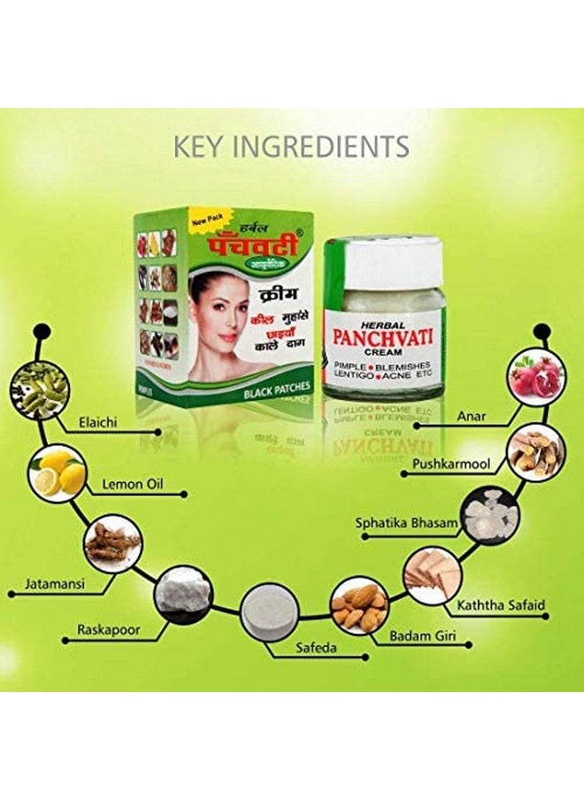 Panchvati Herbals Acne Cream 10 Gm + Lemon Face Wash 60 Ml Combo, Removes Black Patches I Removes Pimples I Gentle Dirt Cleanser I Anti-Oxidant Rich I Ideal For Men & Women  - Image 5