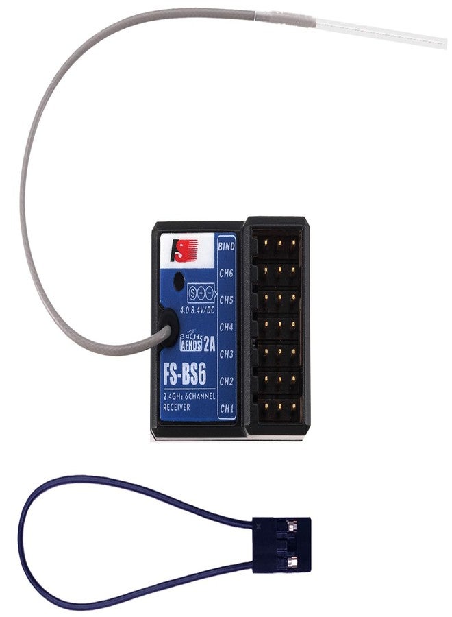 Alaohu FS-BS6 Gyro Receiver 6-CH AFHDS2A, for Flysky FS-GT5 RC Transmitter - Image 1