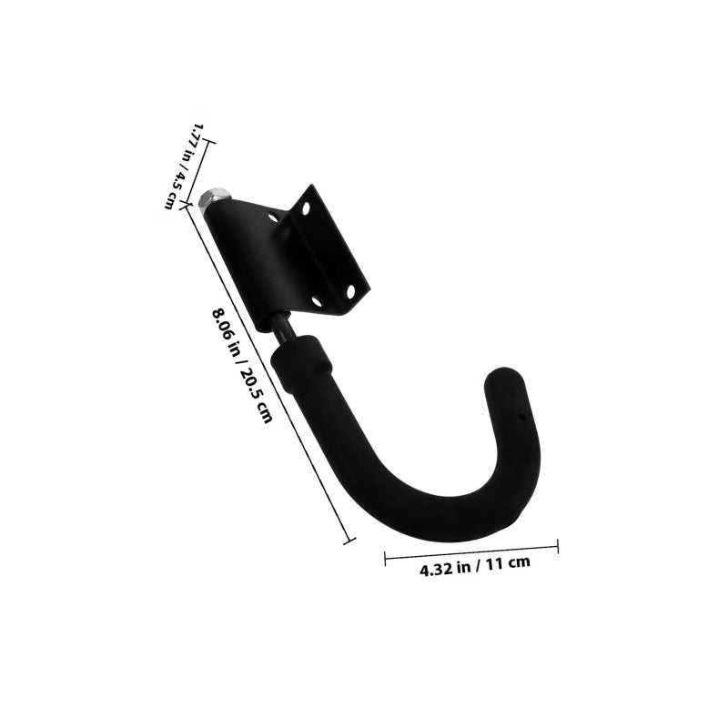 Heavy Duty Stainless Steel Roof Hook Extension Ladder Stabilizer 2pcs with Rubber Grip Anti Slip - Image 3