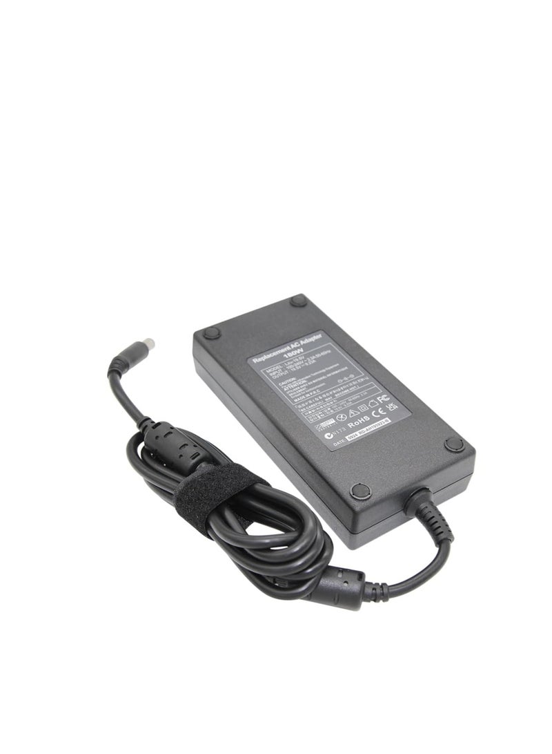 Terabyte 180W Charger laptop adapter for dell 19.5V 9.23A 7.4x5.0mm for Alienware 15 R3 15 R2 X51 13 14 M17X M15X M14X X51 for Precision 7510 M4700 M4800 M6300 G3 G5 G7-3579 with UK Plug Cable - Image 3