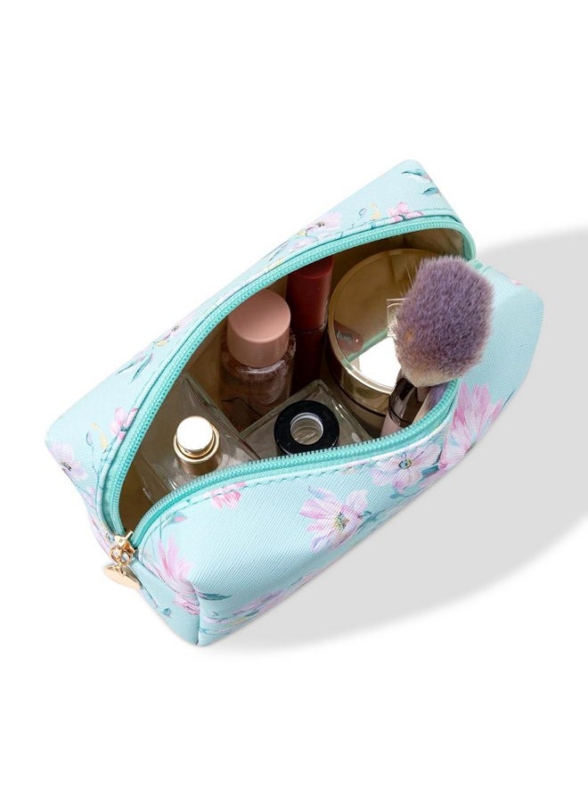 NFI essentials NFI essentials Makeup Pouch Floral Print Cosmetic Pouch Vanity Case Jewellery Pouch Stationery Pencil Case Travel Organiser Travel Pouch  - Image 2