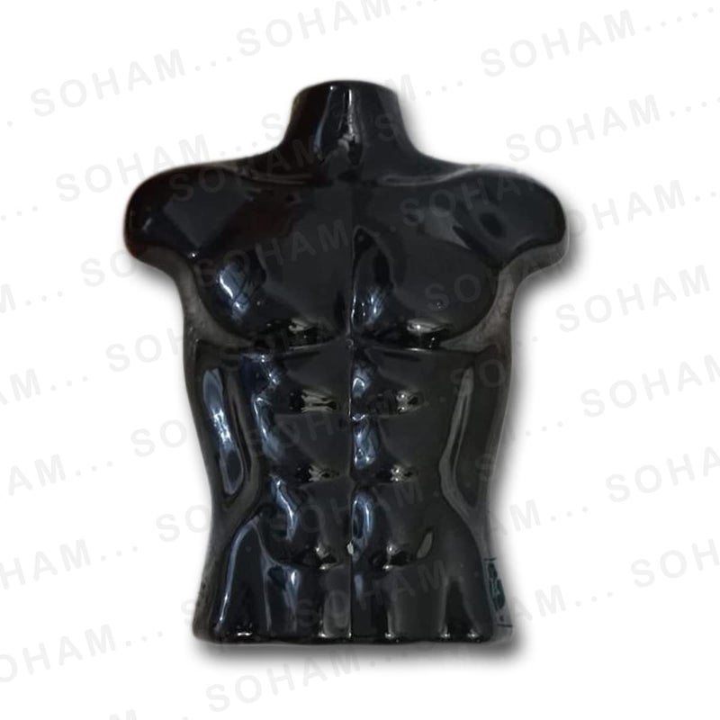 SOHAM SHREE ᵀᴹ : Male Body Hanger Non-Breakable Plastic Men Body Shell Mannequin- Dummy Type Hangers Kurta Shirt Display Stands - Regular Size (Black, 10) - Image 4
