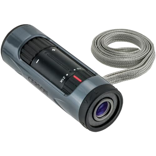 Carson MonoZoom 7-21x21mm Zoom Monocular (ZM-721),Gray, XX-Large - Image 4