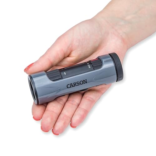 Carson MonoZoom 7-21x21mm Zoom Monocular (ZM-721),Gray, XX-Large - Image 2