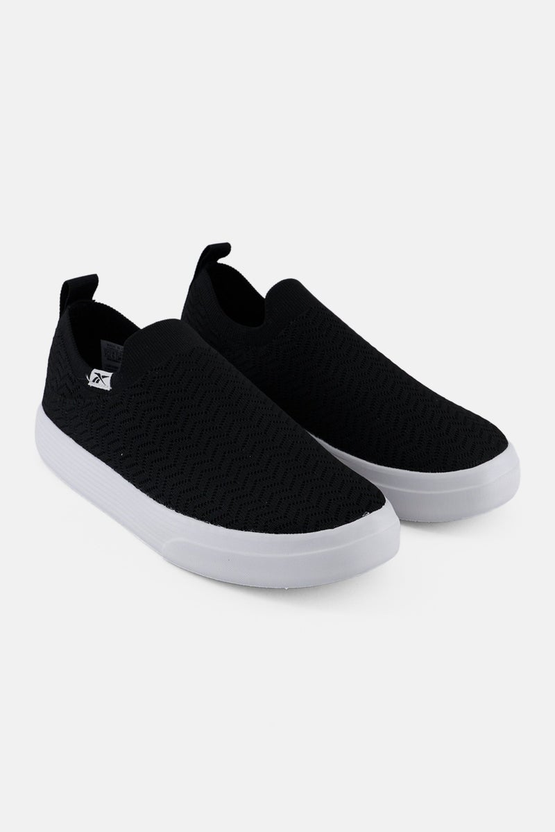 Reebok Women Onlux Slip On Walking Shoes, Black  - Image 1