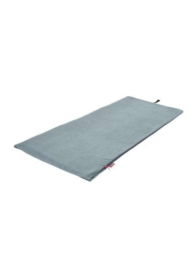 Coleman - Stratus 50°F Fleece Outdoor Sleeping Bag Grey 75 x 33inch 2000036336 - Image 1