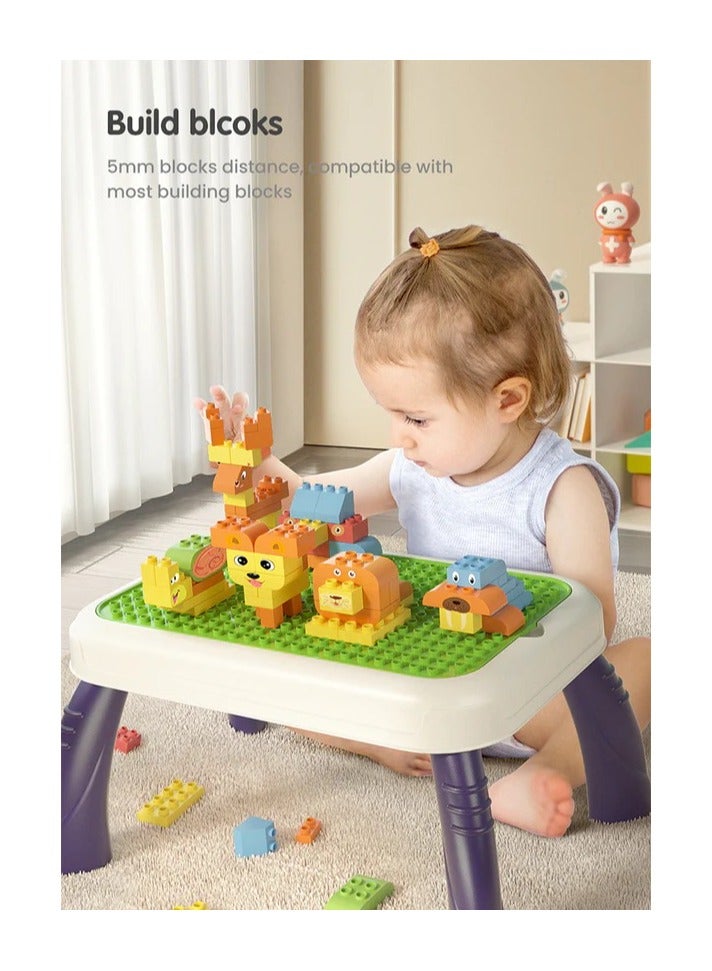 Educational Building Blocks with Table  - Image 3