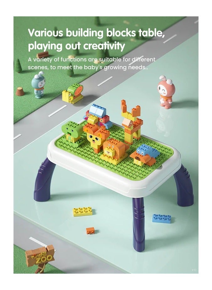 Educational Building Blocks with Table  - Image 1