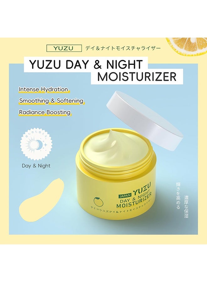 لايكو مرطب يوزو للنهار والليل ، ترطيب مكثف ، إشراق يعزز شيخوخة البشرة ، يرطب بعمق يعزز البشرة ، وتوحيد لون البشرة ، ومرطب للجسم والوجه بفيتامين سي للاستخدام ليلا ونهارا ، 25 غرام - Image 4