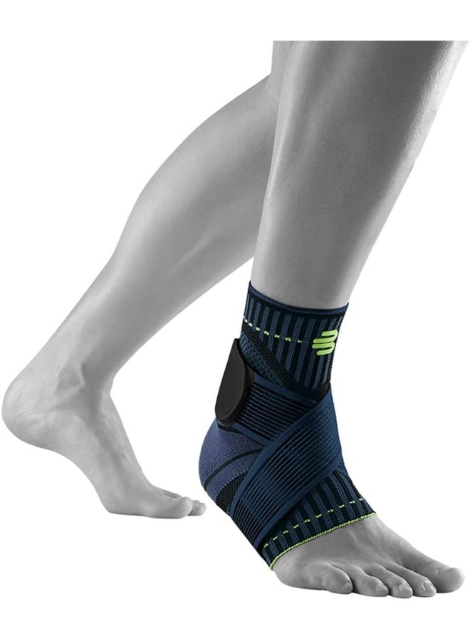 Bauerfeind Ankle Support Unisex 1 Ankle Bandage For Sports Such As Football, Fitness And Jogging, No Bending Thanks To Ankle Brace, Black, M - Image 1