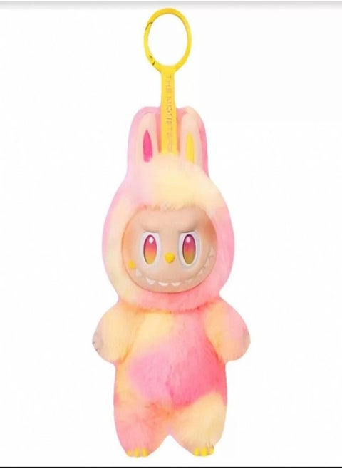 Gradient Vinyl Art Toy Keychain – Labubu-Inspired Figure Series 3, Blind Box, Trendy Collectible, Limited Edition