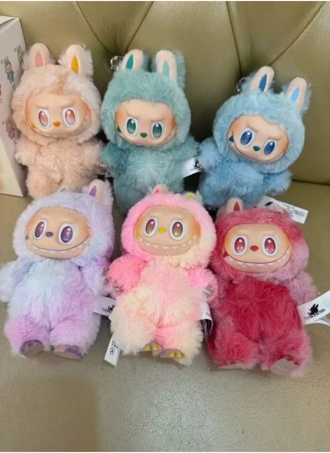 null - Gradient Vinyl Art Toy Keychain – Labubu-Inspired Figure Series 3, Blind Box, Trendy Collectible, Limited Edition - Image 1
