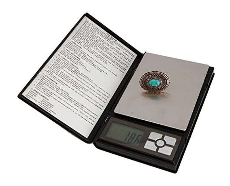 IONIX Jewellery Scale, Weight Scale, Digital Weight Machine, weight machine for gold, Digital Weighing Scale 600 Gram Capacity Notebook Model Balance for Jewellery, Home & Kitchen Educational - Image 1