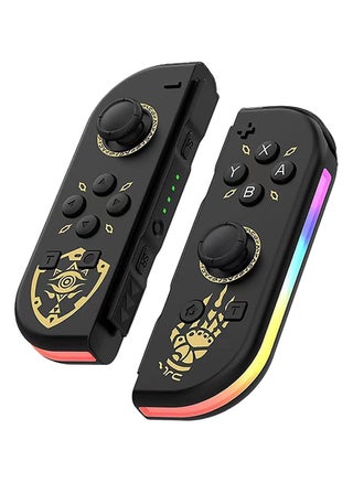 Joycon Controllers for Nintendo Switch, Replacement for Switch Controller with RGB LED, Adjustable Turbo and Vibration, Motion Control/Wake-Up/Screenshot - pzsku/Z434373606D590E58A29BZ/45/_/1732529302/109f1fde-752f-4f6f-af0b-1fec780636e9