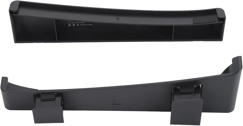 حامل أفقي لوحدة ألعاب Slim مع تبريد حراري، ملحقات حامل قاعدة مستقرة لإصدارات Slim Disc الرقمية، أسود - Image 1