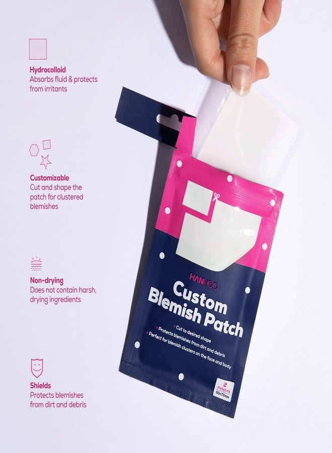 HANHOO Blemish and Custom Patch Duo, 74 Total Hydrocolloid Patches, Minimizes Surface Pimples, Covers Blemish Clusters, Invisible Acne Care, Cruelty-Free - Image 4