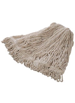 Rubbermaid #24 Cotton String Replacement Mop Head Refill White 8 x 8 x 21.5 Inch 2115750  - Image 1