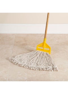Rubbermaid #24 Cotton String Replacement Mop Head Refill White 8 x 8 x 21.5 Inch 2115750  - Image 3