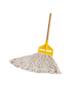 Rubbermaid #24 Cotton String Replacement Mop Head Refill White 8 x 8 x 21.5 Inch 2115750  - Image 2
