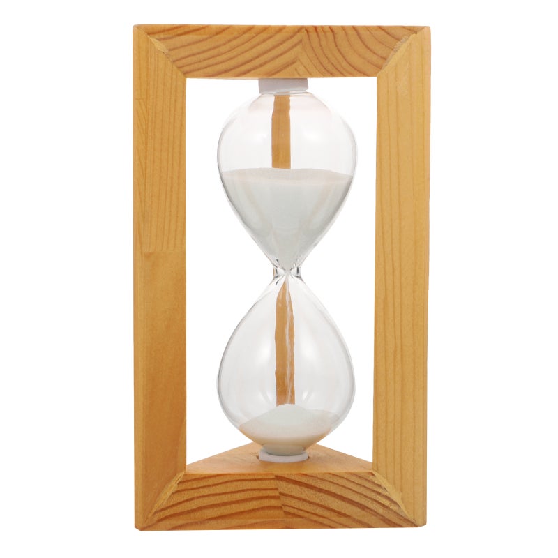 2 pcs Glass Home Desktop Timer Adornment Simple Timing Tool - Image 1