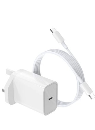USB C Super Fast Charger for Samsung, 25W PD Wall Charger and 3ft USB C to C Fast Charging Compatible Samsung Galaxy S21/S21+/S21 Ultra/S20/Z Flip/Note20/20 Ultra/Note10/10+/S9/S8/S10e… - pzsku/Z4343C08DD3FE31531935Z/45/_/1656933726/ee777631-755f-4ae6-ab3f-877bd2d2a391