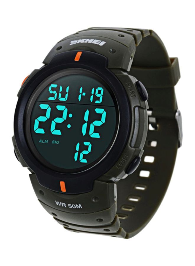 NIBEMINENT men Water Resistant Silicone Digital Watch Nn0022sk1068 - Image 2
