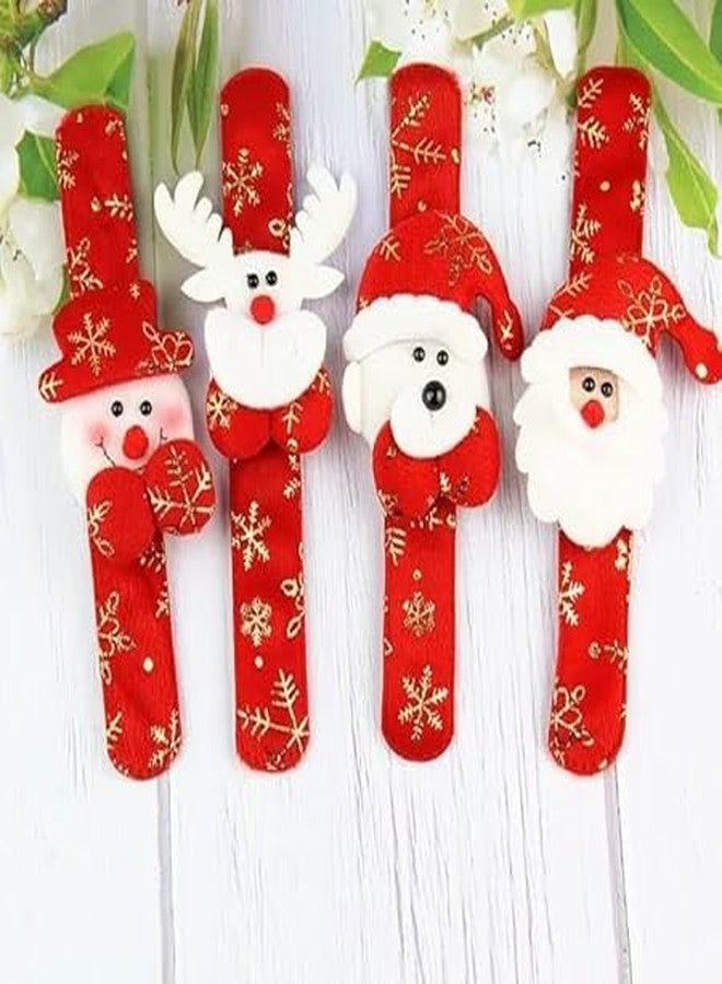 AMANVANI Girls/Boys Bracelet, Hand Band for Kids, Bracelet Band for Kids, Christmas Party Wrist Band, Slap Bracelet for Girls, Gift Bracelet for Kids, Santa Claus Slap Band, Return Gifts (1 pcs) - Image 4