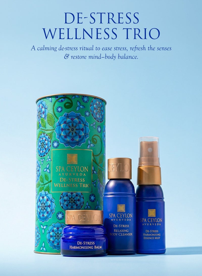 SPA CEYLON De-Stress Wellness Trio Set | Holistic Spa Essentials For Calming Skin Care | Natural Ingredients| Gift set - Image 5