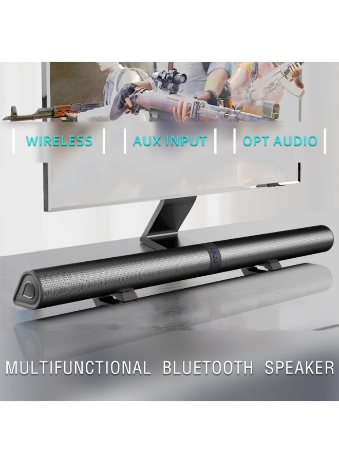 WALALLA TV Sound Bar, Sound Bars for Smart Tv, 74.5cm 40W Surround Sound System for TV, Bluetooth Detachable TV Soundbar with Optical/AUX/USB Connection, TV Speakers Soundbar for Home - Image 2