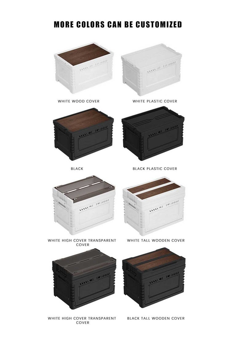 Generic Outdoor Large Capacity Folding Storage Box 35L for Camping and Kitchen, Camping Storage Box, Storage Box for Home  - Image 5