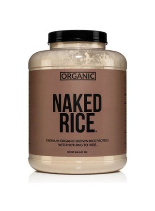 Naked Rice - Organic Brown Rice Protein Powder - Vegan Protein Powder - 5Lb Bulk, GMO Free, Gluten Free & Soy Free. Plant-Based Protein, No Artificial Ingredients - 76 Servings - pzsku/Z43441DDA0E3EBF5999EFZ/45/1743591599/46154f13-a557-4c20-962b-e4061aa9d7b9