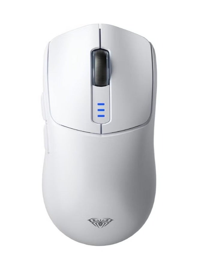 أولا ماوس أULA SC580 لاسلكي للألعاب، ماوس لاسلكي بثلاثة أنماط 2.4 جيجا/بلوتوث 5.0/USB-C، ماوس لاسلكي قابل لإعادة الشحن بدقة 12000 دبوس، مع 6 أزرار قابلة للبرمجة، ماوس حاسوب مريح للحاسوب المحمول/الحاسوب الشخصي/ماك/التابلت - Image 1