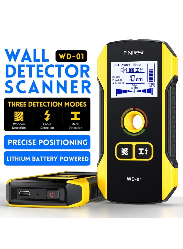FNIRSI FNIRSI WD-01 Multifunctional Load-Bearing Wall Wire Metal Detector Dark Line Scanner  - Image 2