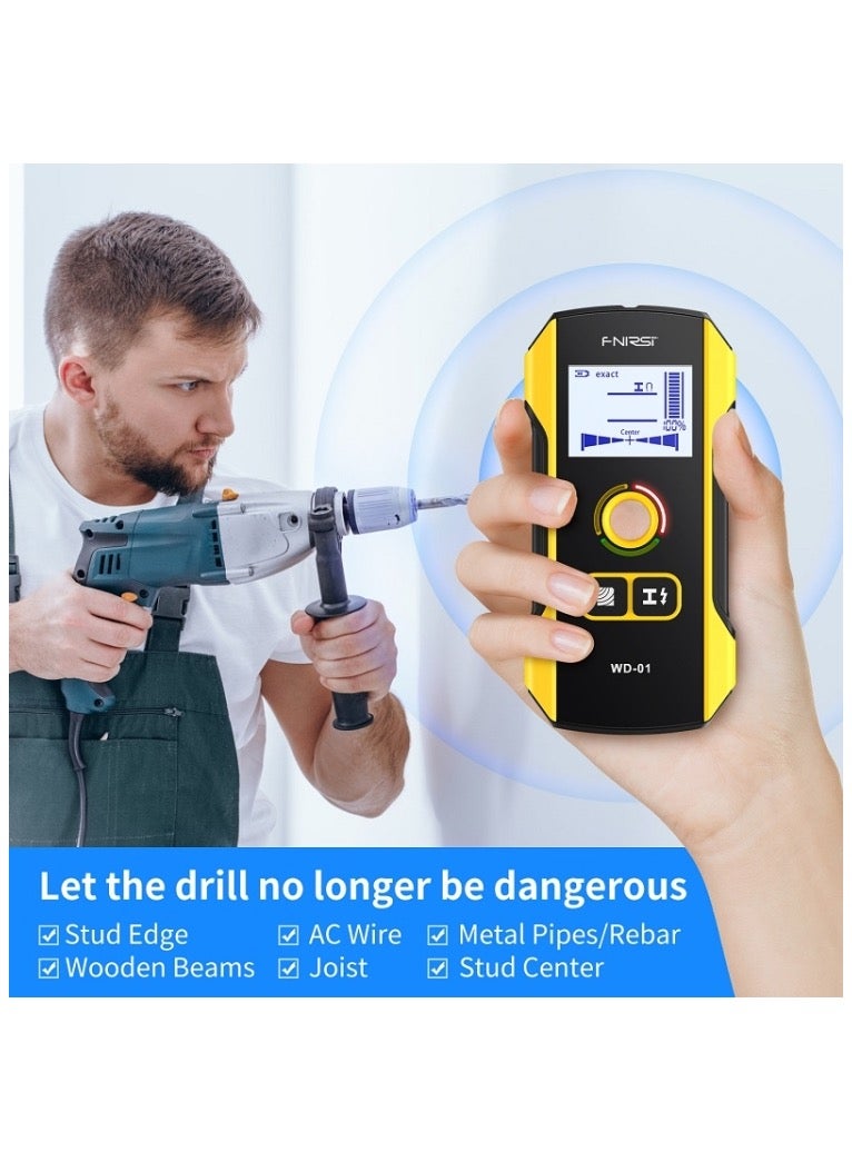FNIRSI FNIRSI WD-01 Multifunctional Load-Bearing Wall Wire Metal Detector Dark Line Scanner  - Image 4