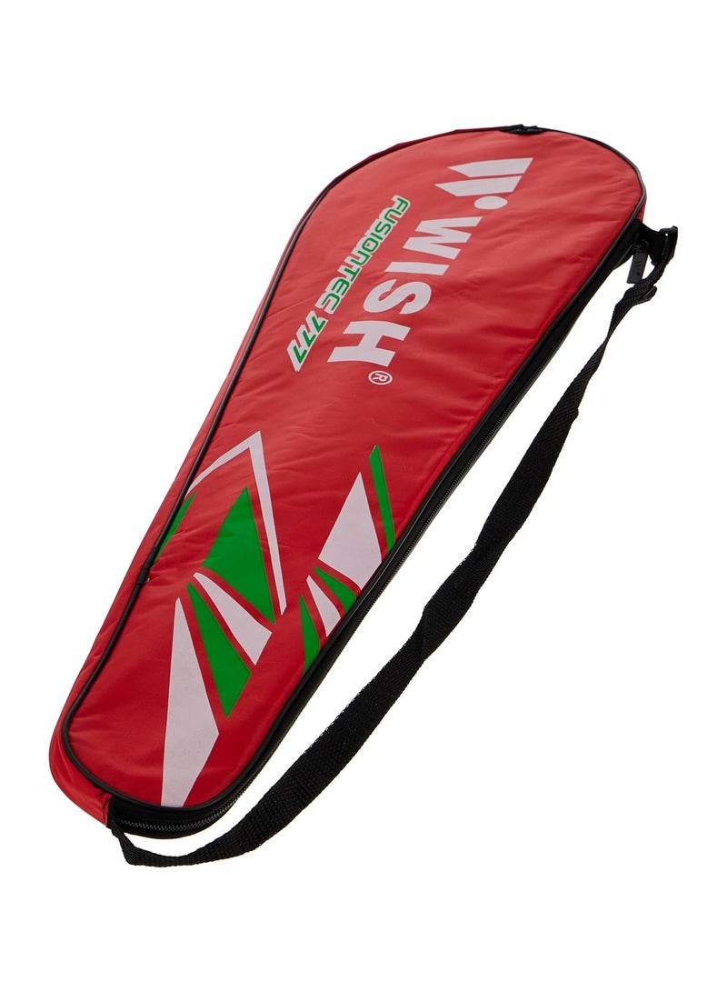 Wish Fusiontec 777 Badminton Racket With Full Cover - Image 3