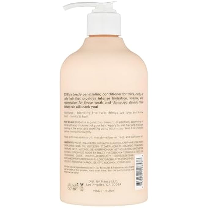 Hairitage S.O.S. DEEP MOISTURE CONDITIONER VEGAN & CRUELTY FREE; BUY FROM BALANCED BEAUTY WE HAVE ECO-FRIENDLY PACKAGING!! - Image 3