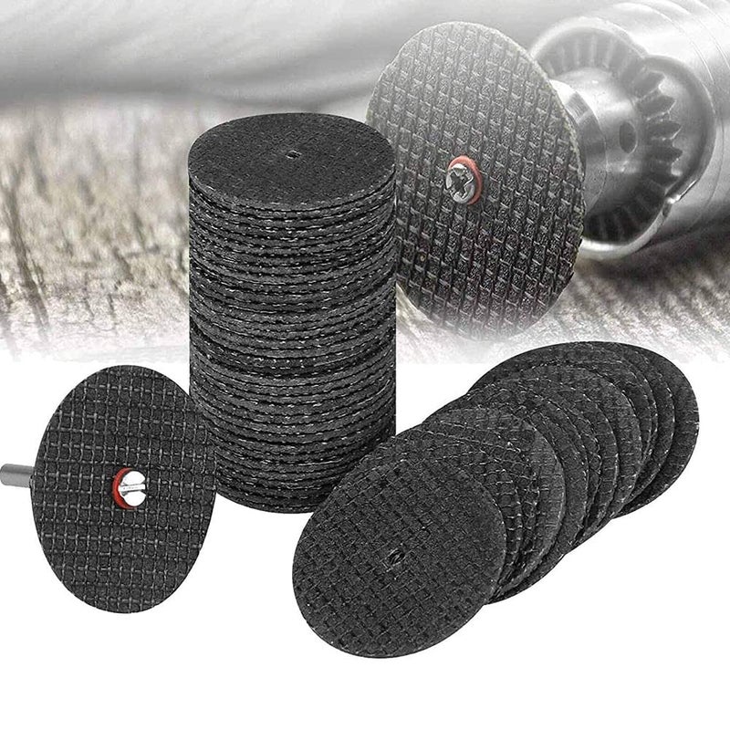 DIY Crafts DIY Crafts CTDIYHI23248 51015202530 Cut Off Wheel Mandrel Workshop Equipment Power Tools Fiberglass Reinforced Rotary Discs Saw Set  - Image 1