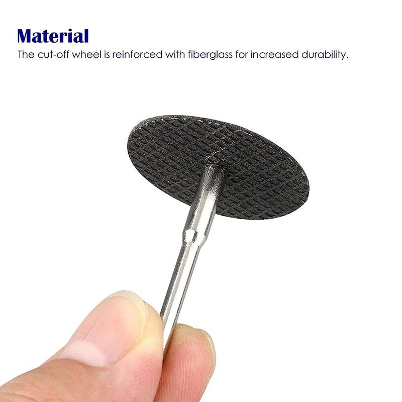 DIY Crafts DIY Crafts CTDIYHI23248 51015202530 Cut Off Wheel Mandrel Workshop Equipment Power Tools Fiberglass Reinforced Rotary Discs Saw Set  - Image 2