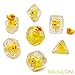 BESCON DICE YellowDuck RPG Dice Set of 7 Novelty Yellow Duck Polyhedral Game Dice Set - Image 3