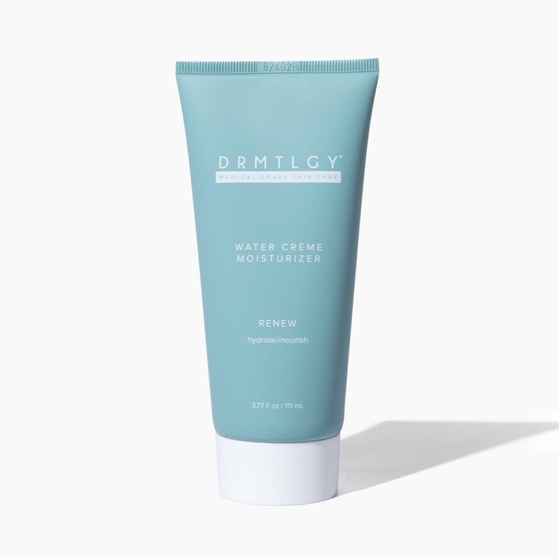 DRMTLGY Water CrÃ©me Face Moisturizer for Women & Men - Facial Moisturizer for Dry Skin - Lightweight Daily Moisturizer Face Cream - Image 1