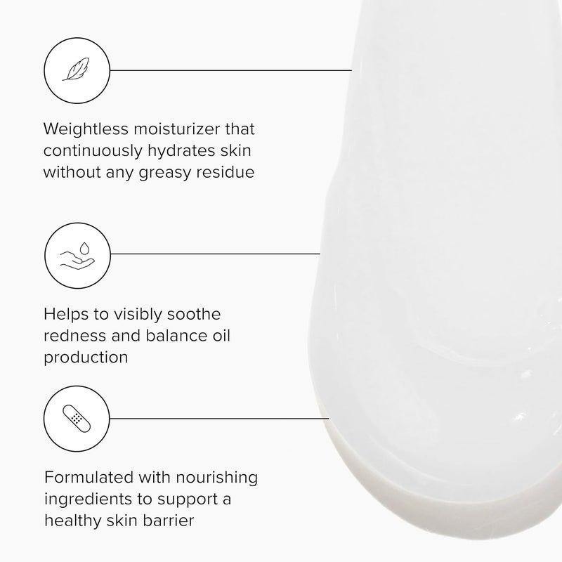 DRMTLGY Water CrÃ©me Face Moisturizer for Women & Men - Facial Moisturizer for Dry Skin - Lightweight Daily Moisturizer Face Cream - Image 2