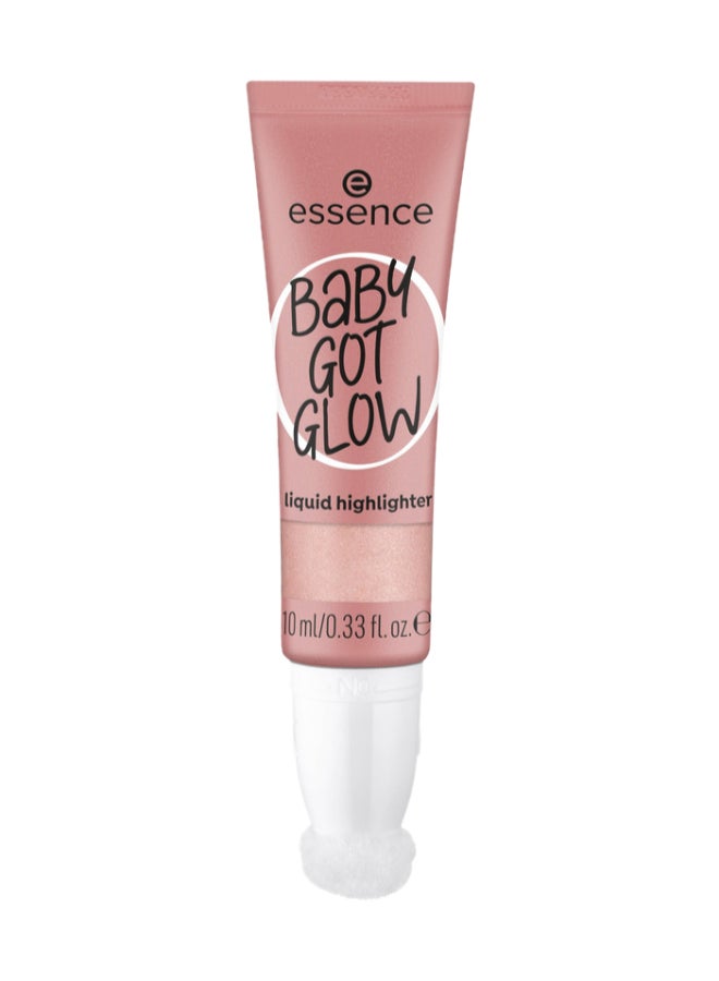Essence BABY GOT GLOW Liquid Highlighter No.20 | Rose and Shine Radiant Glow | Lightweight Blendable Highlighter for All Skin Types Rose And Shine - Image 2